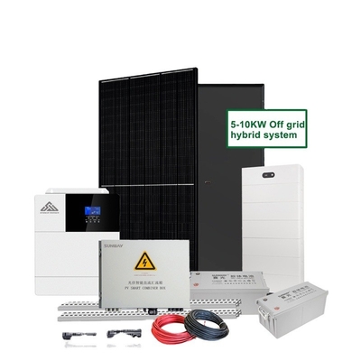 Complete House Solar Power System with MPPT Controller and Style Energy Storage