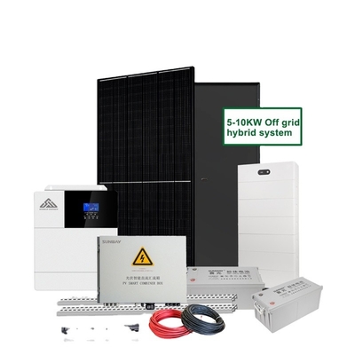 220VAC/380VAC Off Grid Hybrid Power Systems With Monocrystalline Silicon Technology