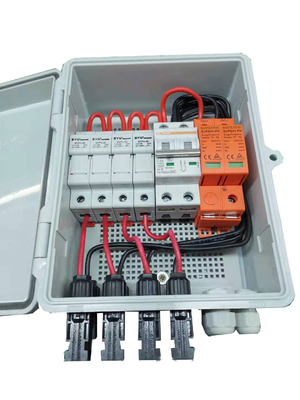 4 String Waterproof Combiner Boxes For Solar System Pv String Box