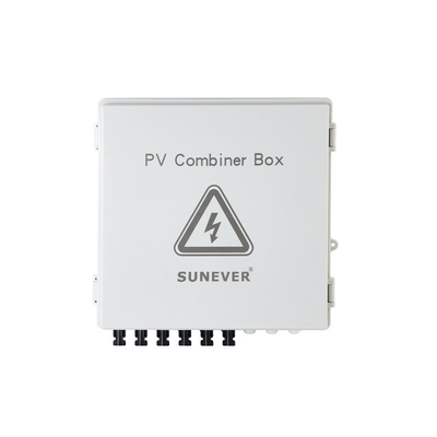 390*390*185 PV Combiner Box 500VDC With ABS Material SPD Protection