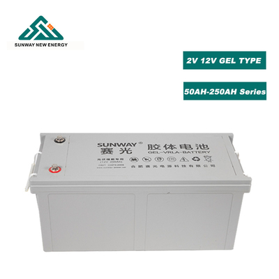 OEM/ODM Acceptable 12V Sealed Gel Battery for Solar Energy System 150ah 200ah 250ah