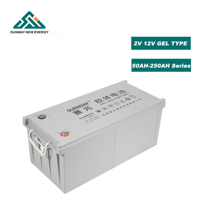 OEM/ODM Acceptable 12V Sealed Gel Battery for Solar Energy System 150ah 200ah 250ah