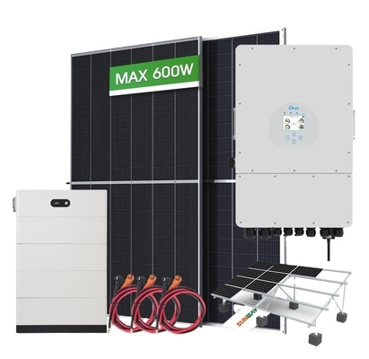 Roof Mounting Hybrid Solar Energy System Monocrystalline Silicon Photovoltaic