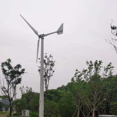 Wind Solar Hybrid Power System 10Kw Off Grid Generator with Flange Pole Connection