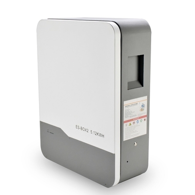 6000 Cycles 100Ah 	Solar Storage Battery 10kw Wall Mounted For Solar Home