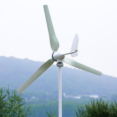 Off Grid Horizontal Wind Power System With Wind Solar Hybrid Controller