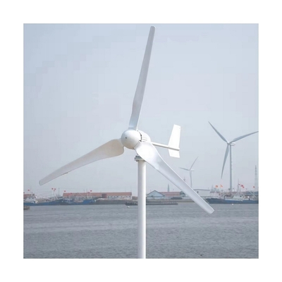 Glass Fiber Blade Wind Power Generator 3 Phase 10kw On Grid 230VAC