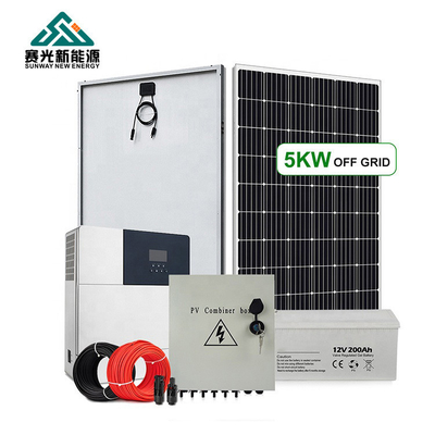 10kw 20kw 30kw Off Grid Solar System With Monocrystalline Silicon Technology