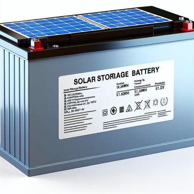 10.24kWh-30kwh Energy Solar Storage Battery For Solar Panel Power Source Capacity 51.2v Voltage