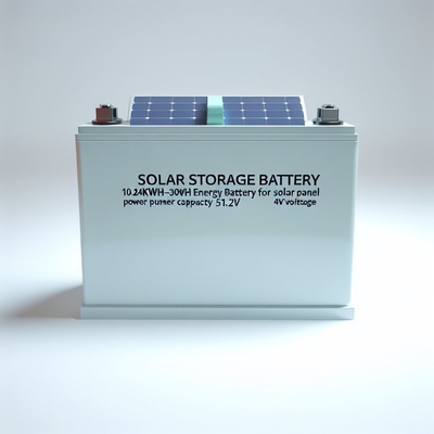 10.24kWh-30kwh Energy Solar Storage Battery For Solar Panel Power Source Capacity 51.2v Voltage