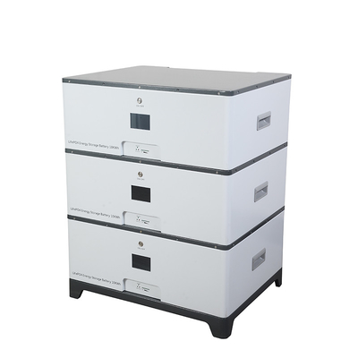 High Capacity Stackable Lithium Iron Battery 5kW 10kW 100Ah 200Ah 6000 Cycle Life