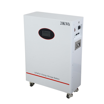 51.2V 400AH 20KWH lithium iron battery with 5 years warranty