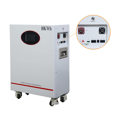 Home storage battery 10KWH lithium iron battery with 5 years warranty