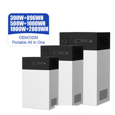 1004.8Wh Dual-Charging Solar Energy System 500W Portable ESS