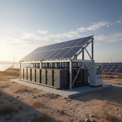 Solar Panel Power Source Solar Power Storage Stand Installation Mode Energy Management System for Large Scale Solar Projects