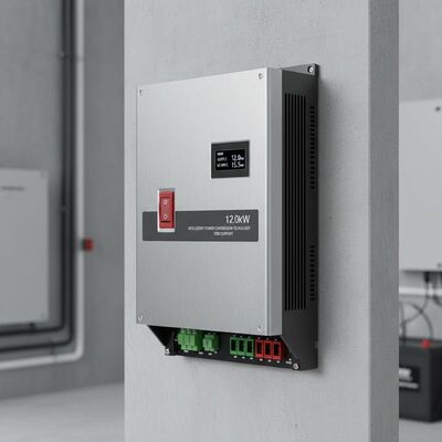 Maximum Ac Output Power 12kW Solar Inverter Integrated Dc Switch Oem Support Intelligent Power Conversion Technology