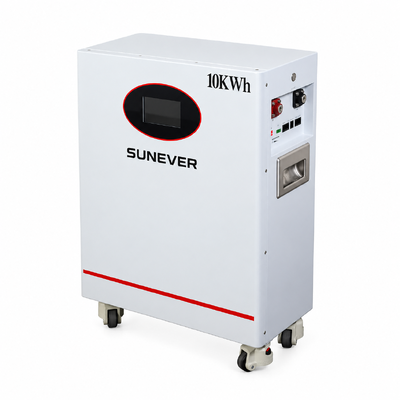 UNEVER 10kWh 51.2V 200Ah LiFePO4 Lithium Solar Battery for Home Energy Storage and Off-Grid Backup Power