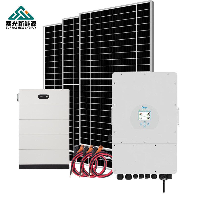 Universal Plug Type 5kw 8kw 10kw 12kw Solar Panels System for Home by Afore Inverter