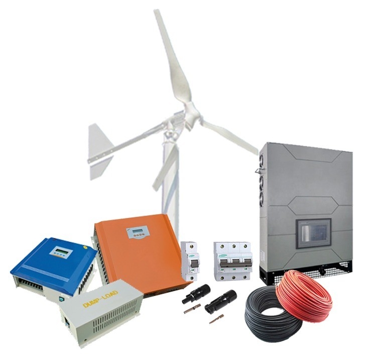 10kw 3 Phase Solar Wind Energy Home 10kw On Grid Wind Power System for CE Certification