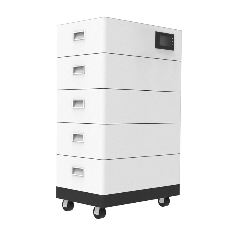 48V 100ah 200ah Stackable Li-Ion Battery Module for Inverter Matched Home Energy Storage