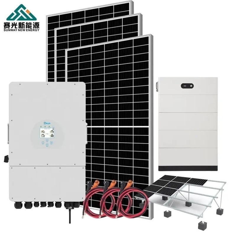 48Vdc / 51.2Vdc Output Voltage 100kw Solar Energy System for Residential Installation
