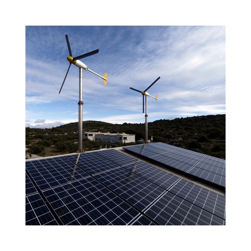 Customized 3kw 5kw 10kw Off Grid Wind Power Generation System with 50HZ Output Frequency