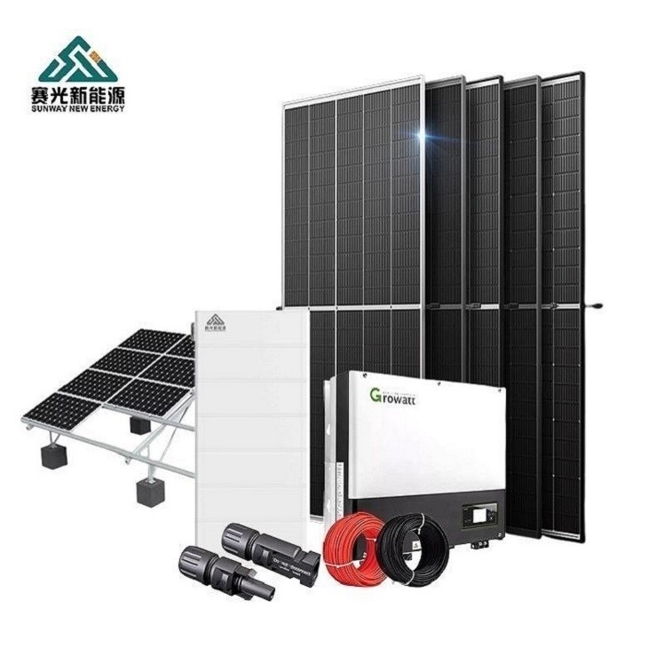 5kw 10kw 15kw 20kw Complete Set Solar Panel Power System for House in Split Mode