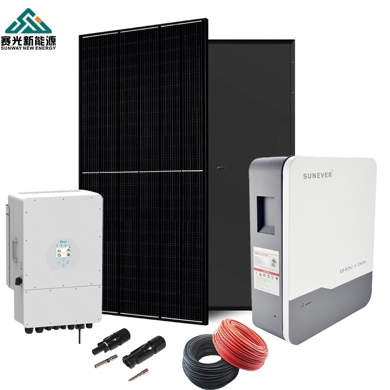 2024 Solar Power System 5kw 6kw 8kw 10kw with MPPT Controller and 50hz Output Frequency