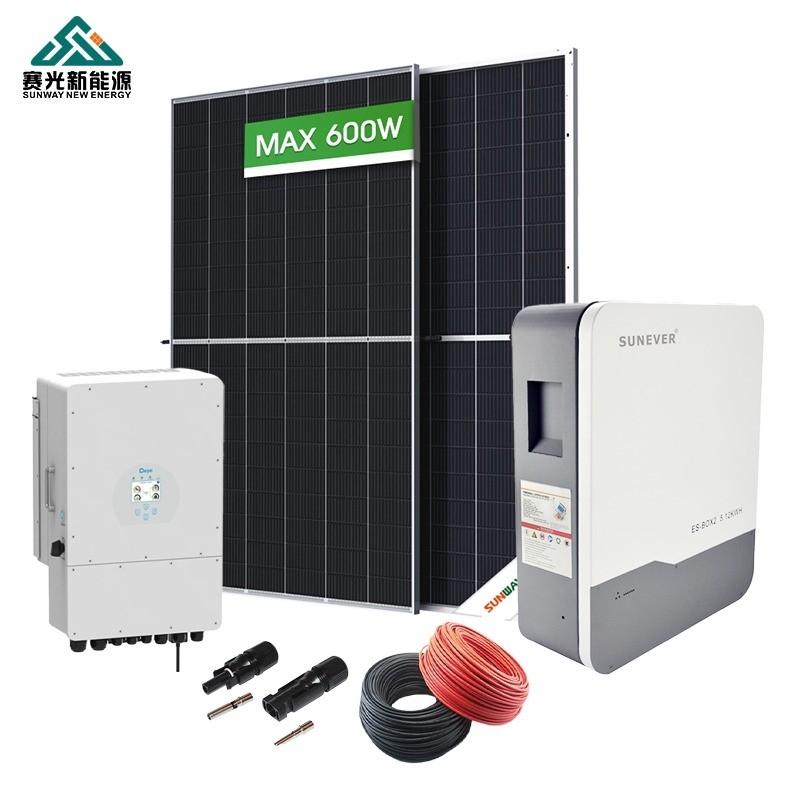 5kw 6kw 8kw 10kw Solar Energy Storage System Hybrid Battery Lead-Acid Power for Solar