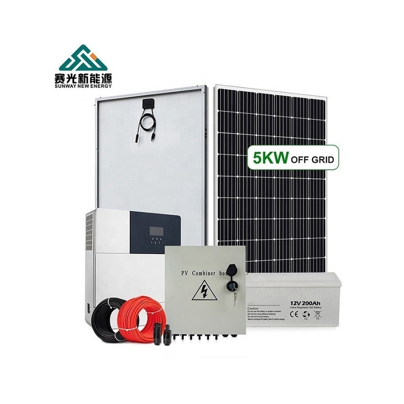 10kw 20kw 30kw Solar Panel System with Output Voltage 110V/127V/220VAC/380VAC/480V