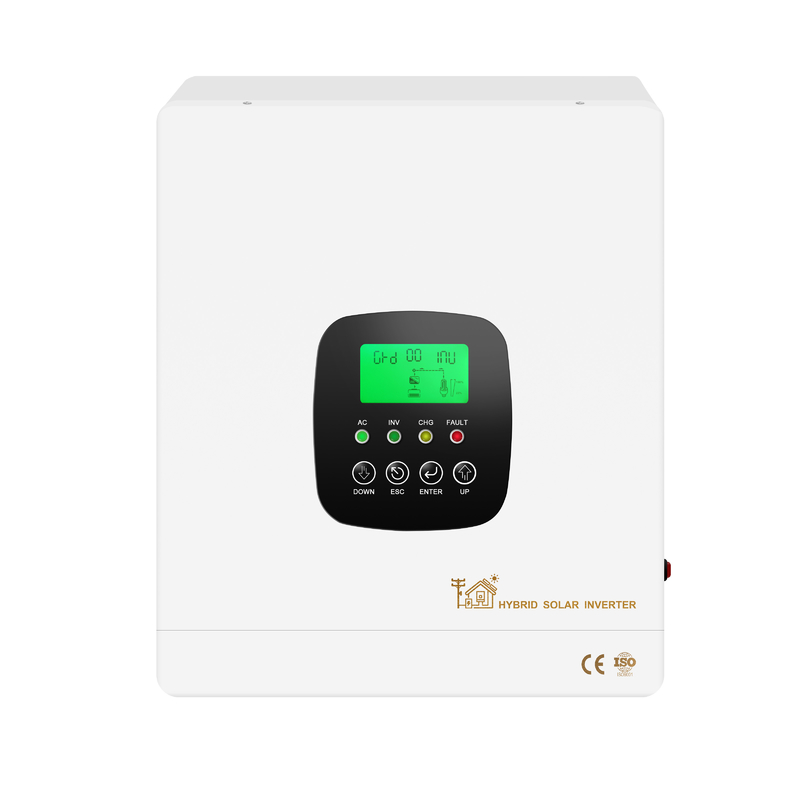 Powerful Solar Inverter With Intelligent Air Cooling LCD User Interface And Puresine Wave Inverter