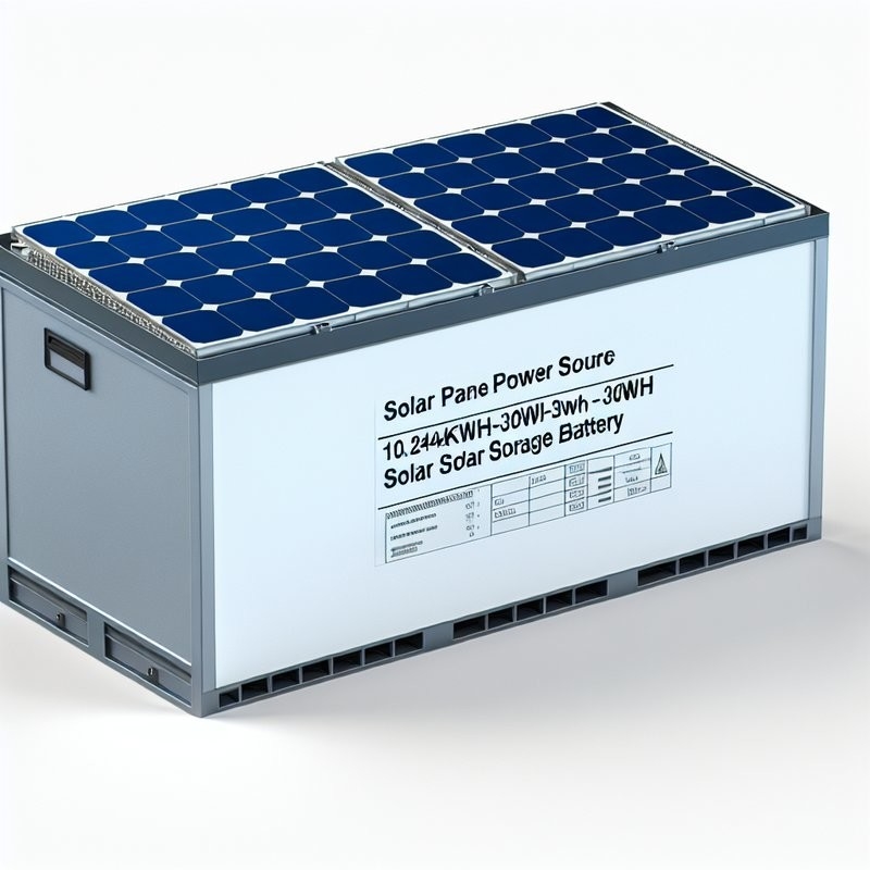 Solar Panel Power Source 10.24kWh-30kWh Solar Storage Battery For Sustainable Energy Solutions