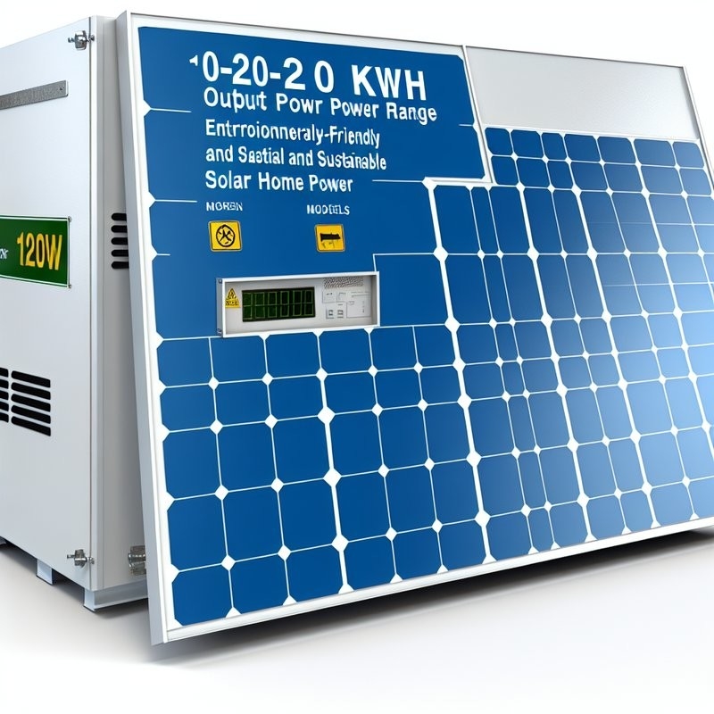 10-20 KWh Output Power Range Eco-Friendly Solar Panel System For Environmentally-Friendly And Sustainable Solar Home Power