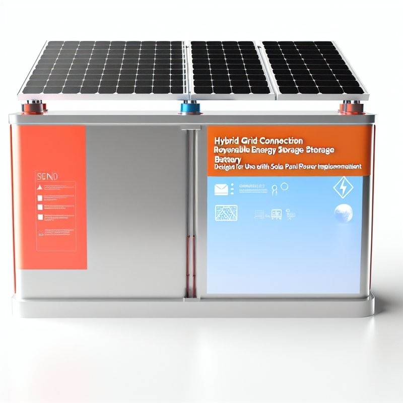 Hybrid Grid Connection Renewable Energy Storage Battery For Solar Panel Power Source Implementation