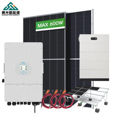 MPPT 8kw Hybrid Solar Energy System CE/RoHS/UN38.3/MSDS Certified