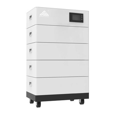 Hybrid Grid Connection Stackable LiFePO4 Solar Battery 5KWH 10KWH 15KWH 20KWH for Home