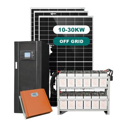 Off Grid 15KW Stand Alone Solar Battery System For Home Commercial Applications