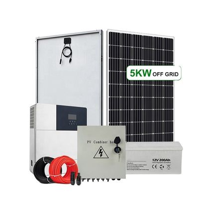 220VAC/380VAC Off Grid Hybrid Power Systems With Monocrystalline Silicon Technology