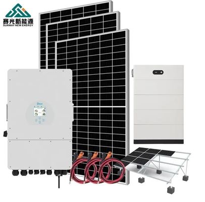 51.2Vdc Pv Hybrid Solar Energy System 410-700 Watts On Grid Mode
