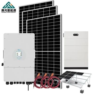 4kw Hybrid Solar Energy System For Industrial Off Grid Mode TUV Certificated