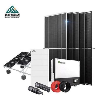 Custom 10kw Hybrid Solar Energy System 15kw 20kw For B2B Market