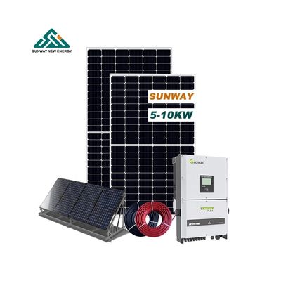 Commercial Photovoltaic On Grid Solar System 20kw 5KW 10KW Ground Mounting