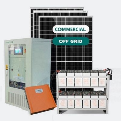 Hybrid Off Grid Solar Pv System For Home Commercial High Efficiency