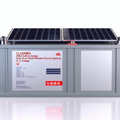 10.24kWh-30kwh Energy Solar Storage Battery For Solar Panel Power Source Capacity 51.2v Voltage