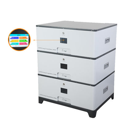 High Capacity Stackable Lithium Iron Battery 5kW 10kW 100Ah 200Ah 6000 Cycle Life