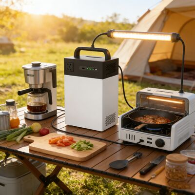 Home Emergency Solar Energy System 500W 1004.8Wh – Portable Unit with Fast MPPT Charging & Sensitive Electronics Protection